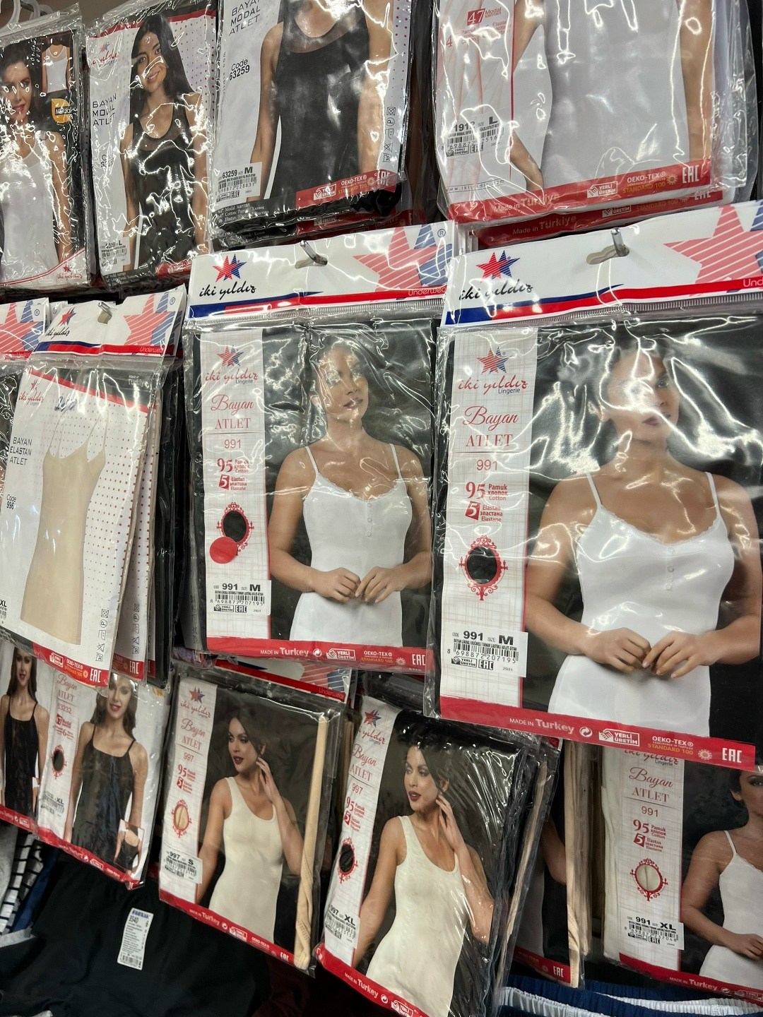 женская майка iki yildiz,женская бельевая майка,майка женская,майка базовая женская,майка для женщин