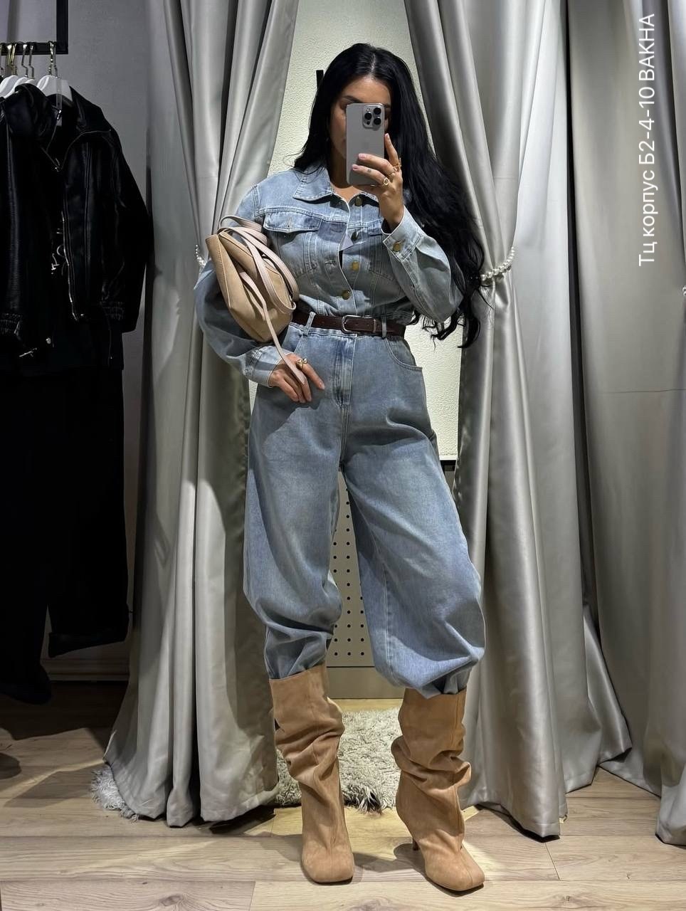 джинсовый комбинезон,женский повседневный комбинезон в джинсовом стиле,джинсовый женский комбинезон,джинсовый комбинезон турция оверсайз couture brand,комбинезон джинс