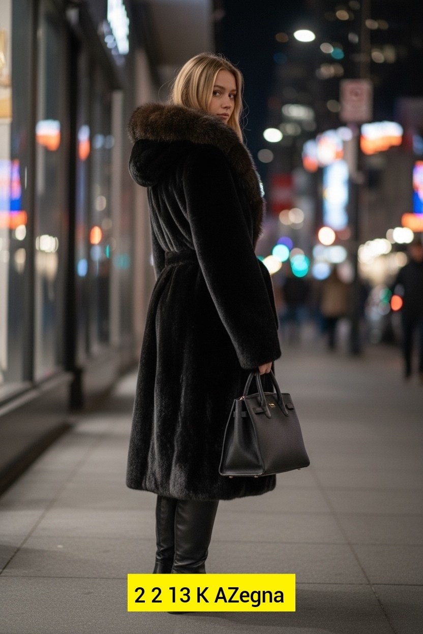 норковая шуба blackglama,длинная норковая шуба,норковая шуба,норковая шуба с капюшоном,шуба
