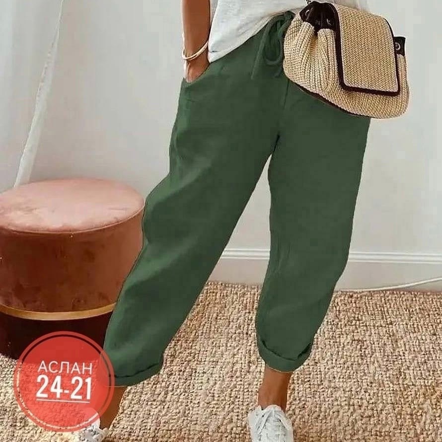 женские повседневные брюки из хлопка,женские брюки,повседневные брюки,брюки женские широкие,женские повседневные брюки