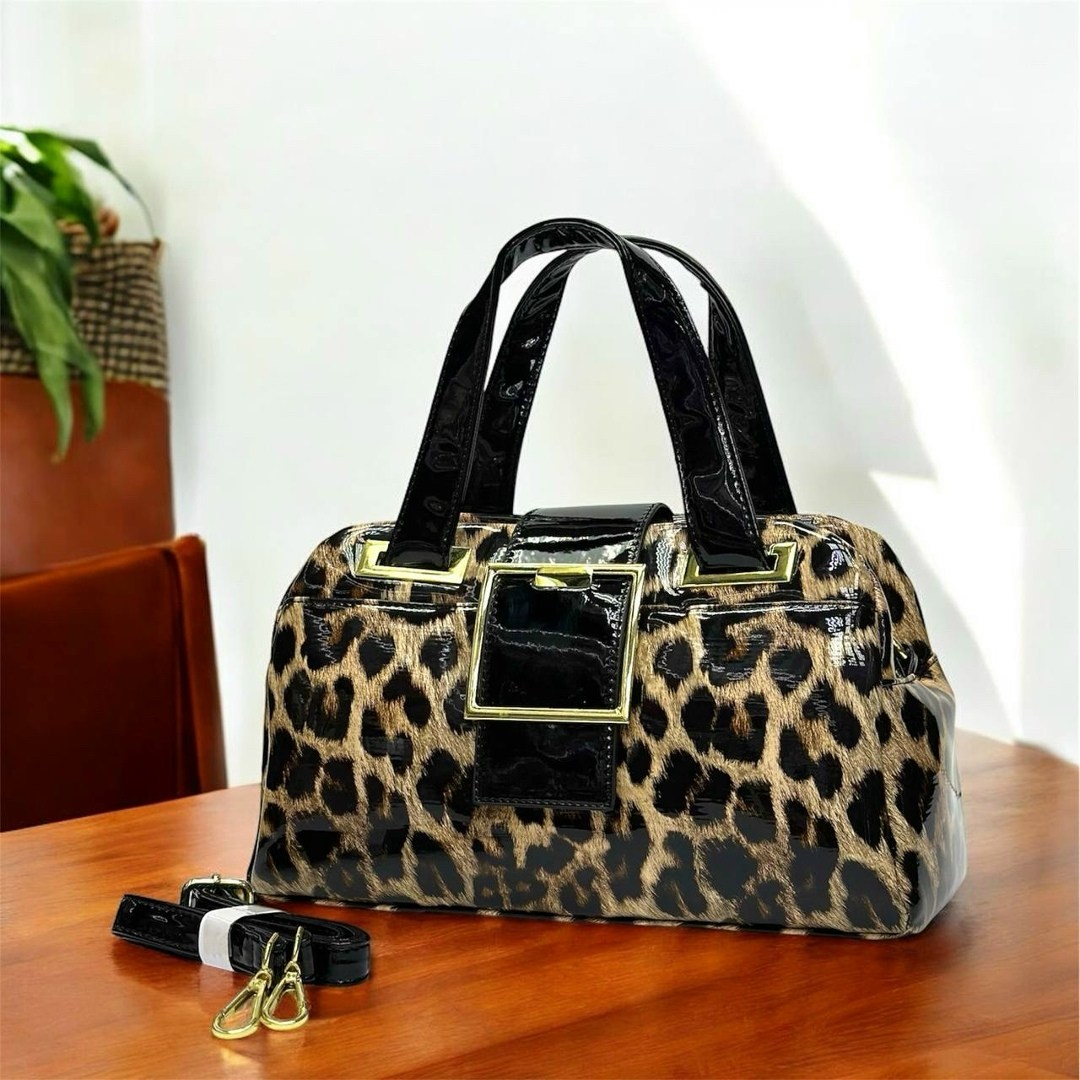 женская сумка из натуральной кожи с леопардовым принтом,леопардовая сумка лакированная,женская сумка из кожи с леопардовым принтом,леопардовая женская сумка из натуральной кожи,сумка лаковая леопардов