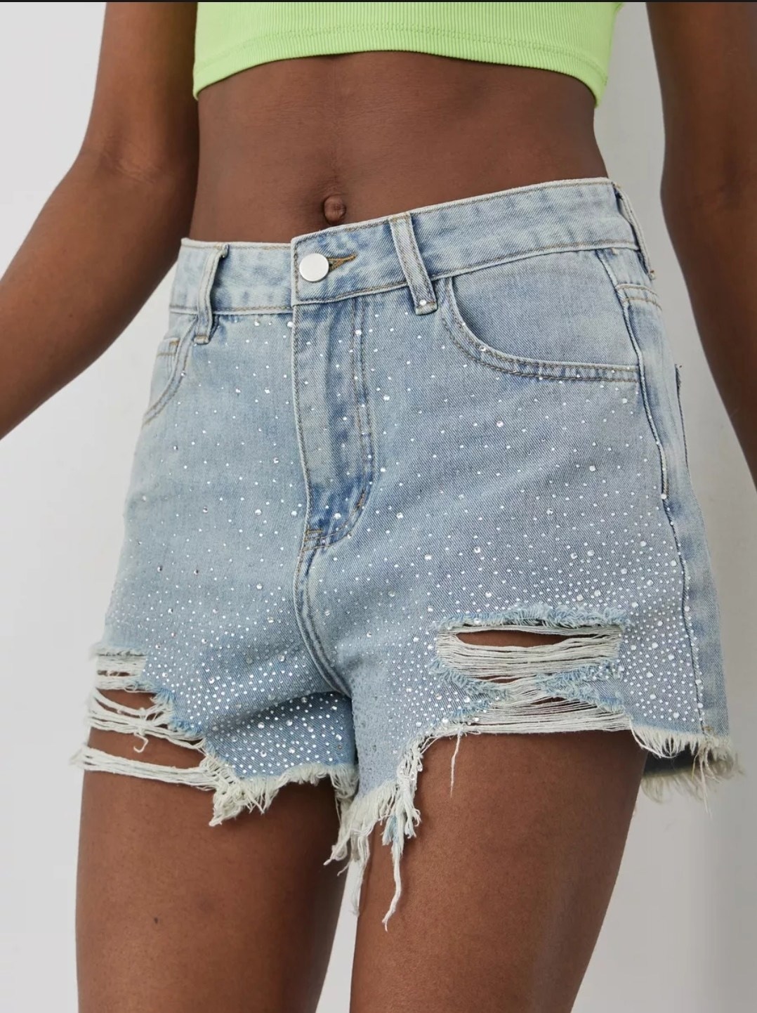 джинсовые шорты,джинсовые шорты женские,джинсовые шорты со стразами,женские джинсовые шорты с высокой посадкой,шорты женские
