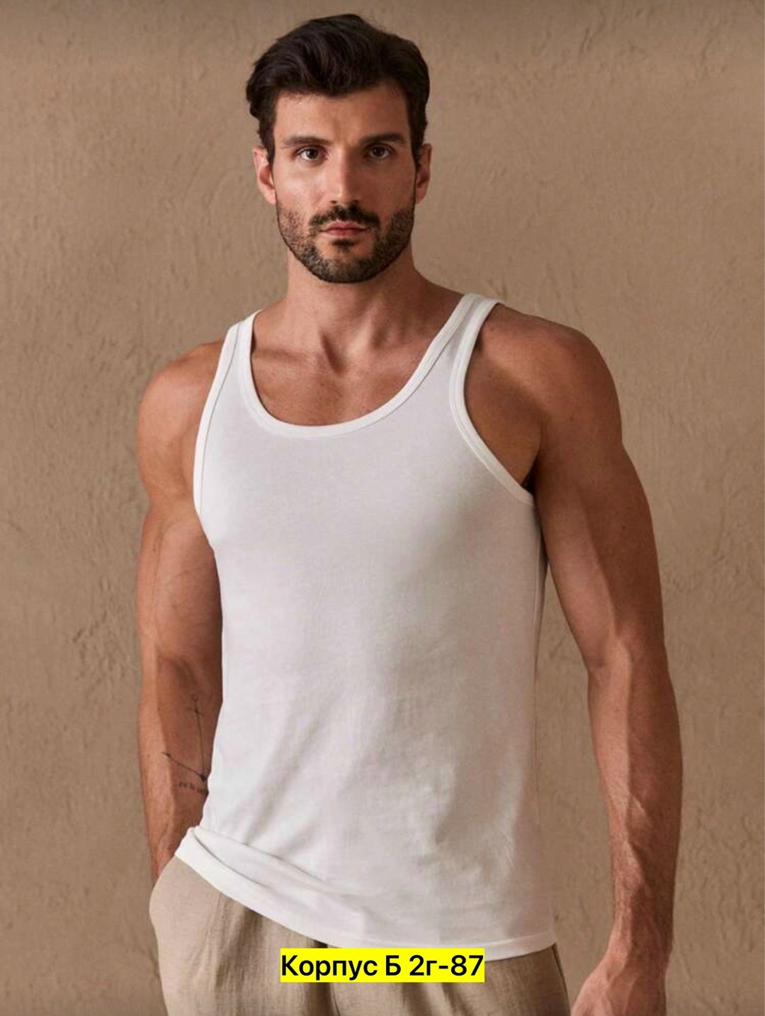 белая мужская майка,майка мужская,майки для мужчин,мужские футболки,хлопковая мужская футболка-майка