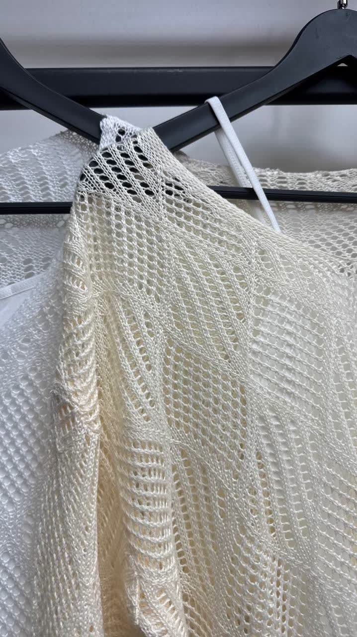 ажурный кардиган,вязаная туника,кардиган сетка,блузка вязаная,вязаная шаль