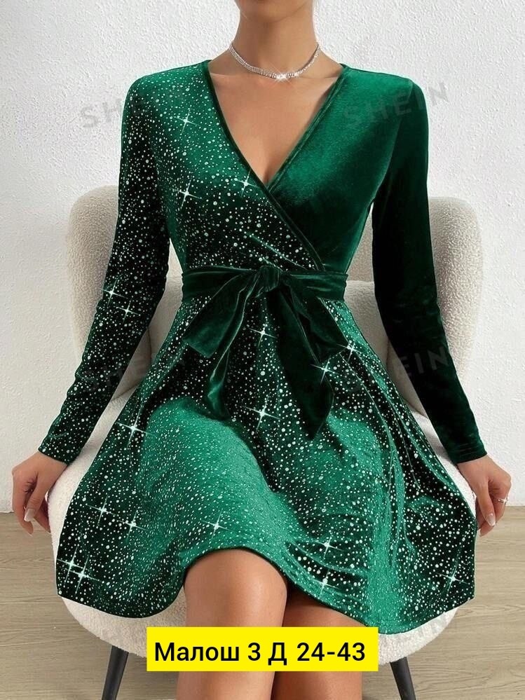 платье женское зеленое,новогоднее нарядное платье,нарядное платье,женское платье ткань велюр с пайетка,платье с блестками