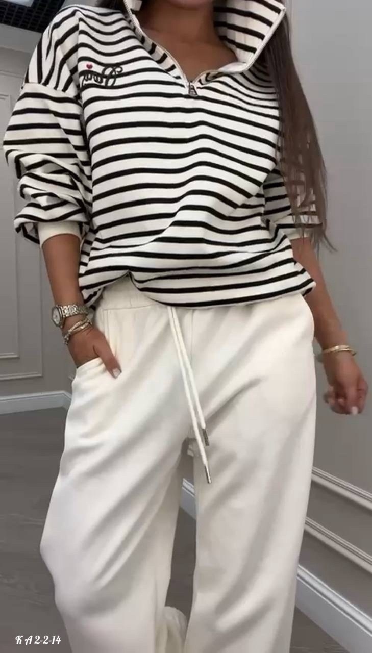 костюм повседневный,женские костюмы,костюм стильный,трикотажный костюм,костюм женский кофта и штаны one size 42-48 арт. 1535250