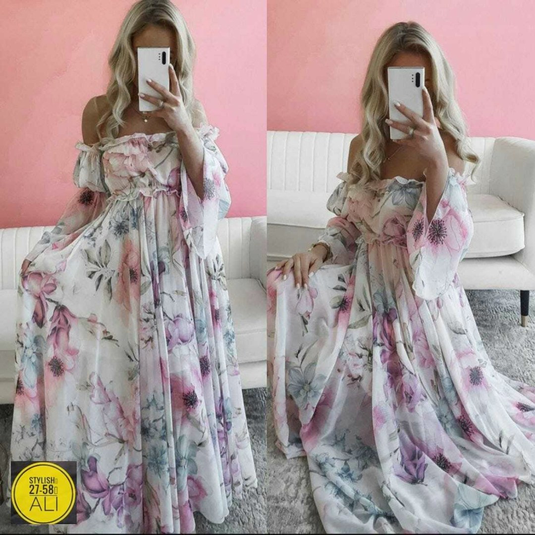 летние платья из шифона,платье женское шифоновое,женские платья летние,шифоновое платье,шифоновое платье с цветочным принтом