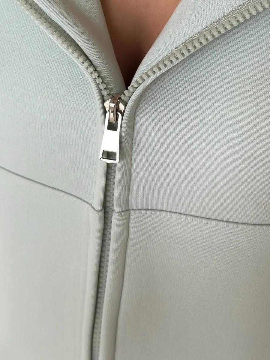 костюм спортивный со штанами джоггеры и зип худи micca цвет черный,спортивные костюмы на флисе,костюм спортивный женский,костюм спортивный со штанами джоггеры и зип худи micca,костюм спортивный