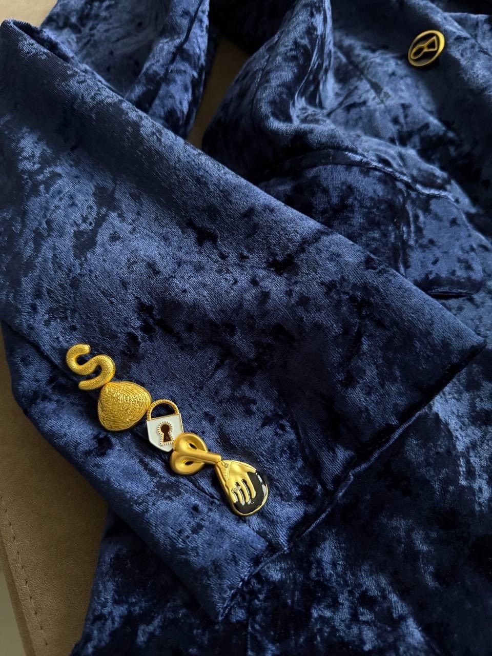 бархатный пиджак balmain,бархатный пиджак,пиджак бархатный balmain мужской,двубортный бархатный пиджак мужской,velvet blazer balmain