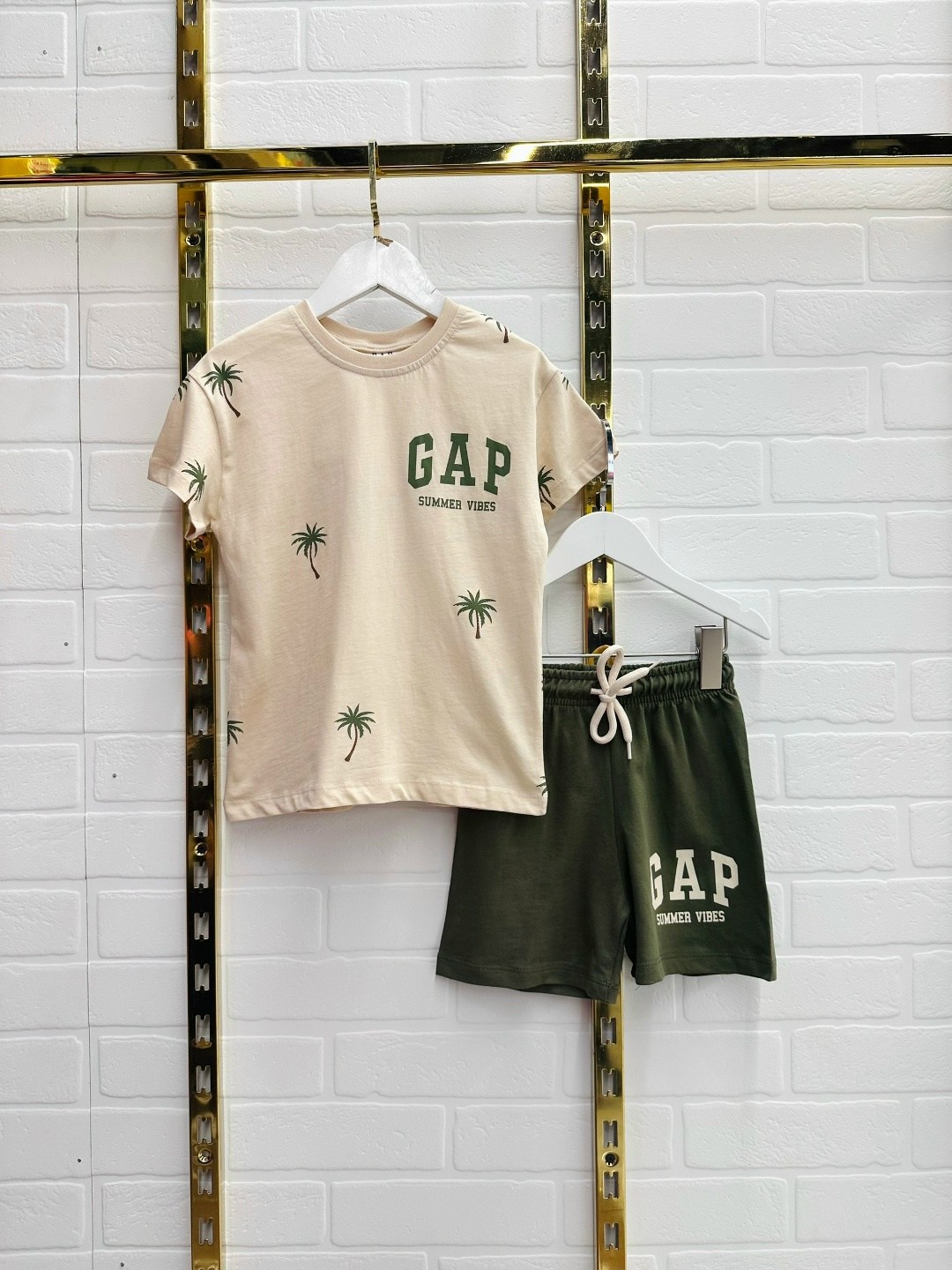 шорты для мальчик,шорты без застежки gap с логотипом gap,комплект одежды gap,шорты gap woodland,одежда мальчика