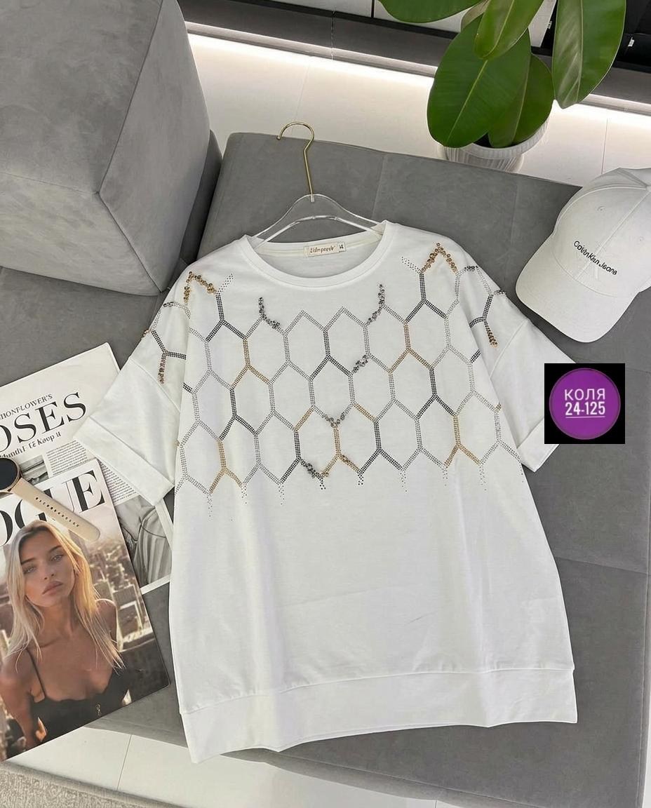 футболки женские больших размеров,футболки женская,футболки большие размеры со стразами,футболка женская со стразами,футболка оверсайз со стразам