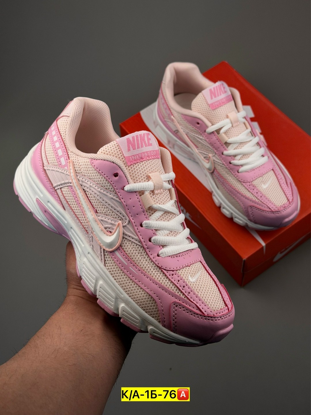 кроссовки nike женские,кроссовки nike initiator,женские беговые кроссовки nike initiator ярко-розовый,кроссовки nike,кроссовки для бега initiator женские с низким верхом розовые/белые/серебристые nike