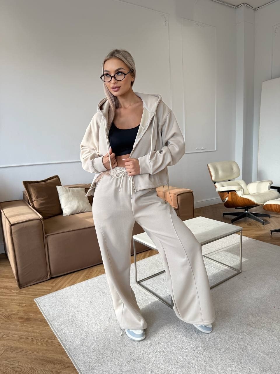 костюм спортивный женский,костюм голубой,костюм спортивный,женский костюм,костюм с капюшоном и брюками erdalis
