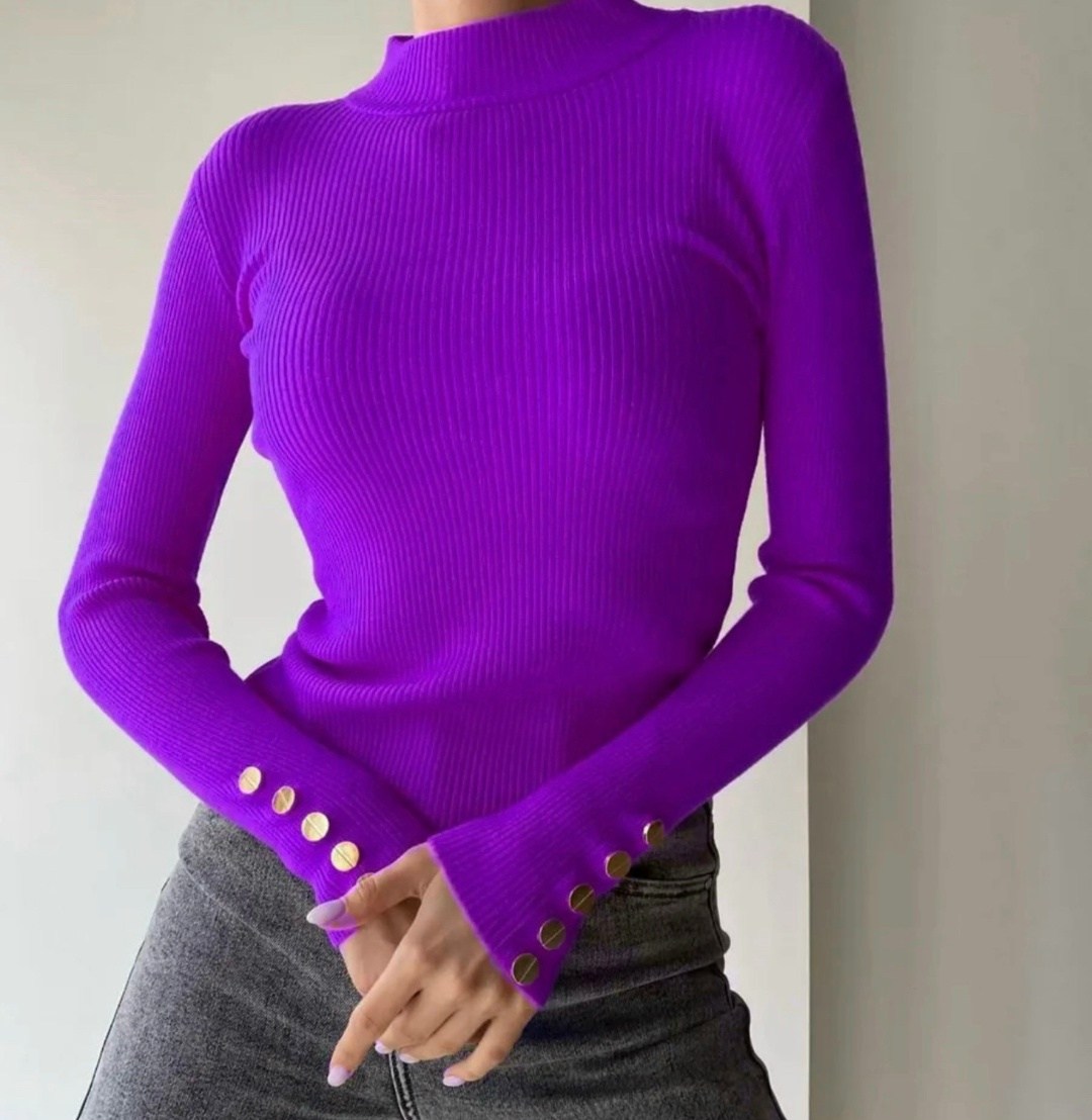 водолазка женская,женская водолазка лапша,топ водолазка,водолазка с пуговицами,женская водолазка с длинными рукавом