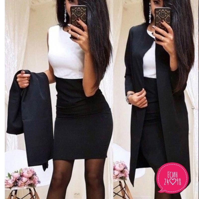 костюм с юбкой,черный костюм юбка и пиджак,женские костюмы с юбкой,костюм двойка платье и пиджак,офисный женский костюм с юбкой