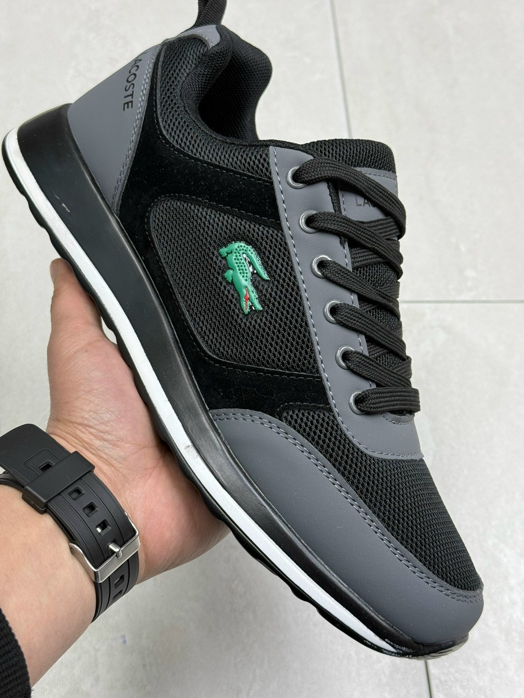 кроссовки мужские lacoste,кроссовки lacoste,кроссовки lacoste черные,мужские кроссовки lacoste partner piste,кроссовки лакоста мужские