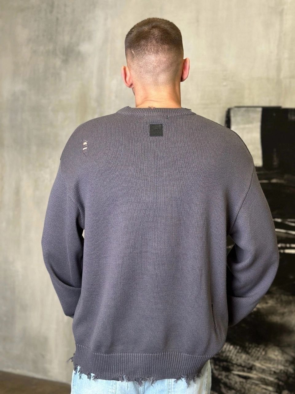 стильный мужской джемпер,свитшот мужской banda 5646 серый s,мужские свитшоты,свитшот мужской banda 5646 серый xs,джемпер мужской свитер