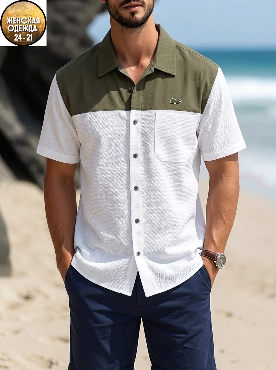 летние рубашки,повседневная рубашка,пляжная рубашка,рубашка мужская с коротким рукавом,мужская повседневная рубашка