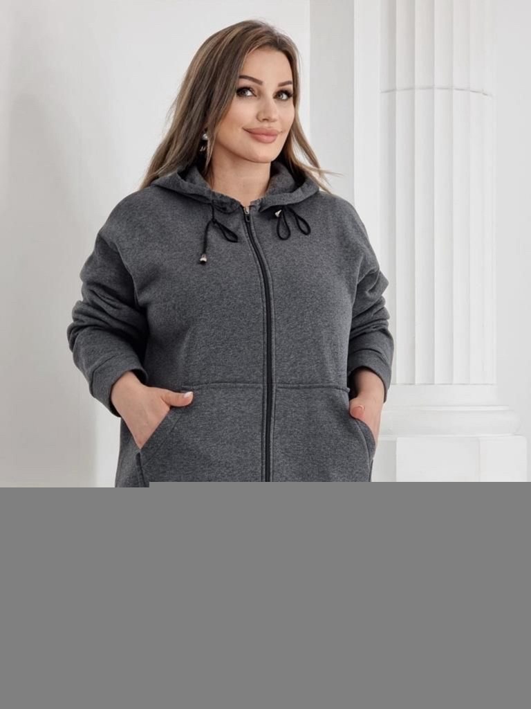 толстовка большого размера,женский кардиган на флисе,толстовка большие размеры tina style,толстовка на флисе,женская толстовка на флисе