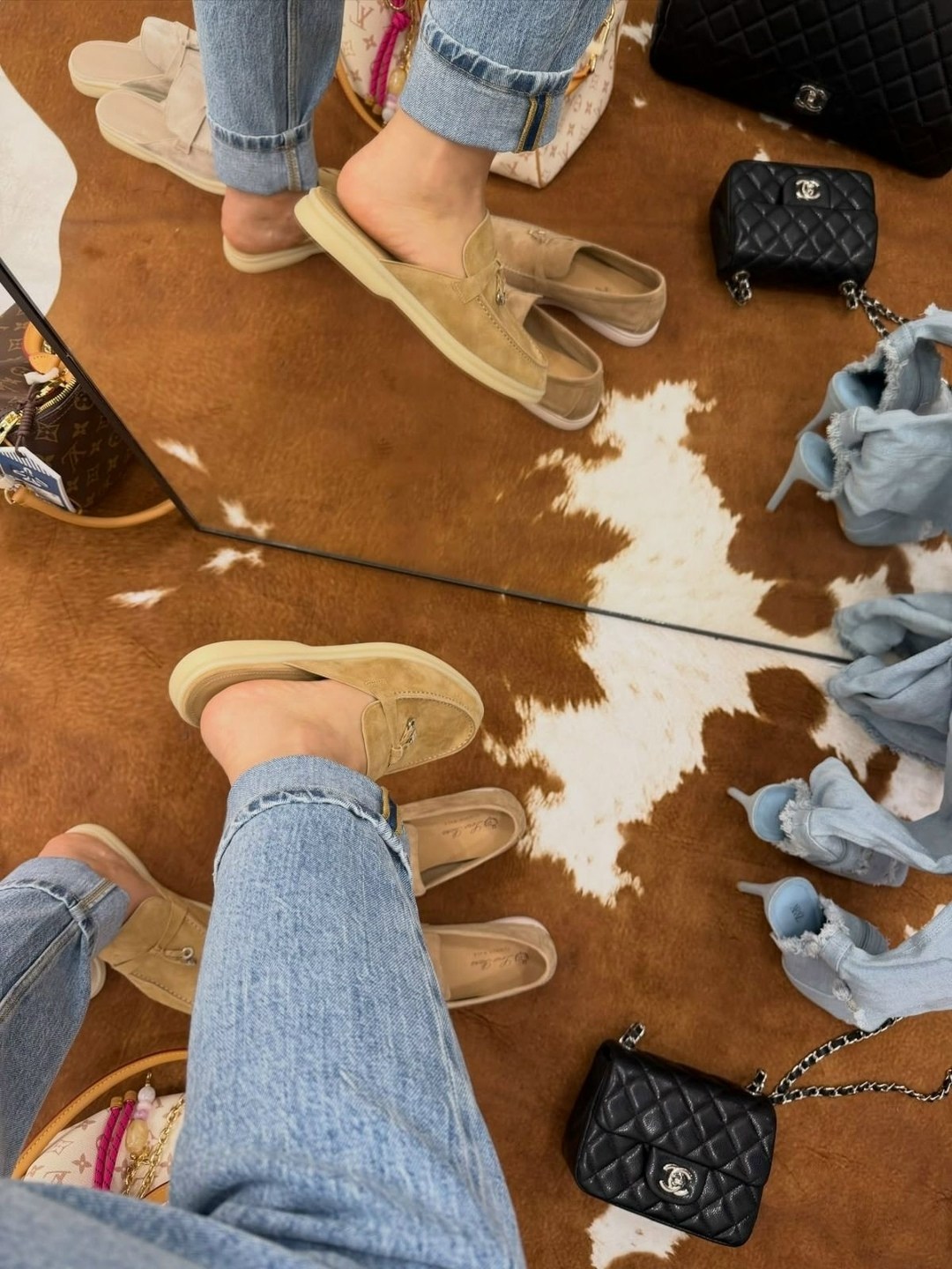 лоферы loro piana,женские замшевые мюли loro piana бежевые,,мюли loro piana,лоферы loro piana женские