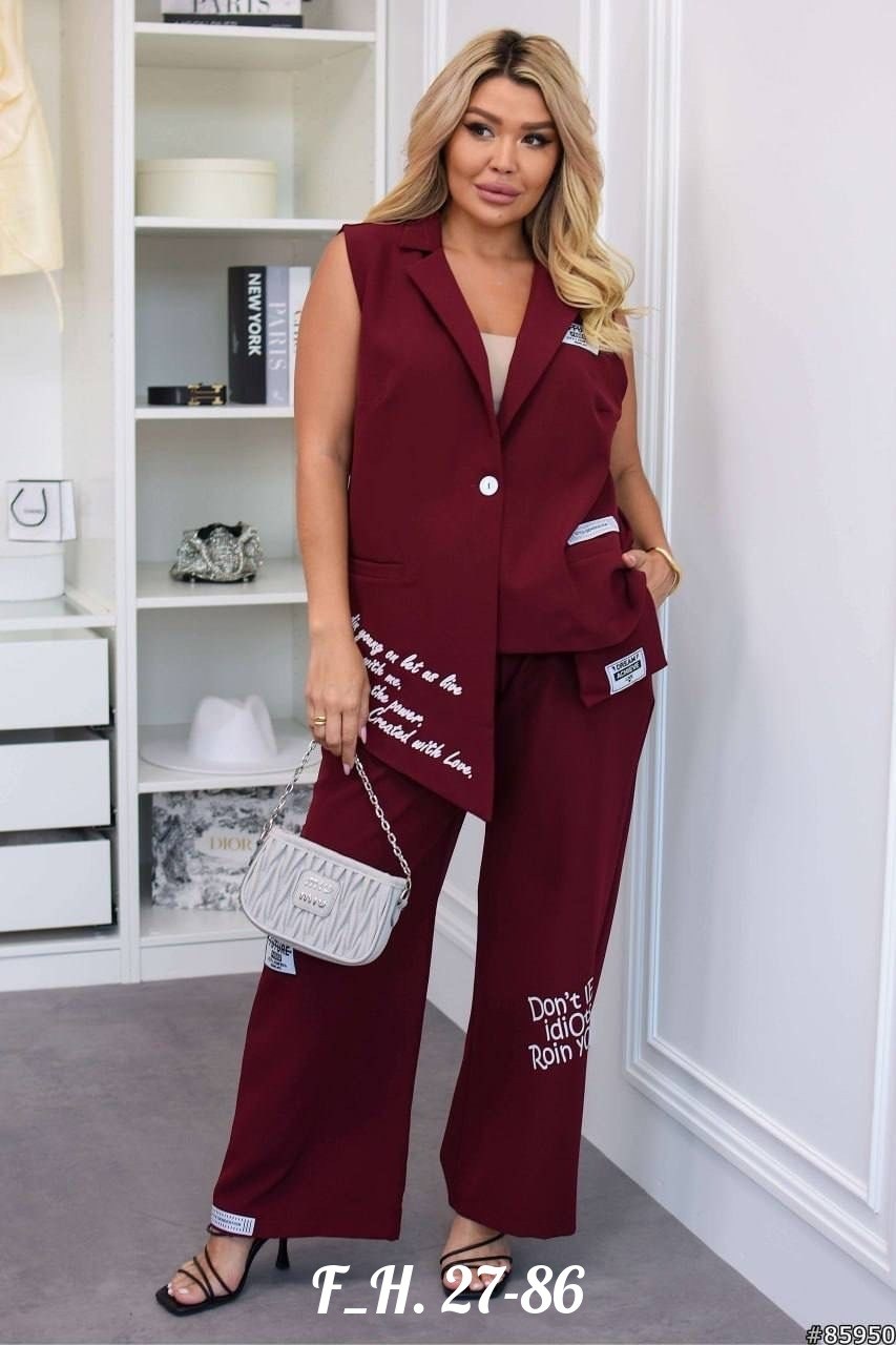костюм с жилетом,женские костюмы больших размеров,костюм с брюками,костюм женский тройка,брючный костюм двойка