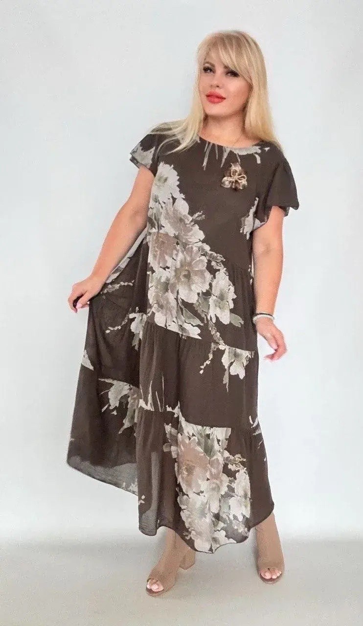платье комбинированное,платья женские больших размеров,платье,шифоновое платье женское,шифоновое платье