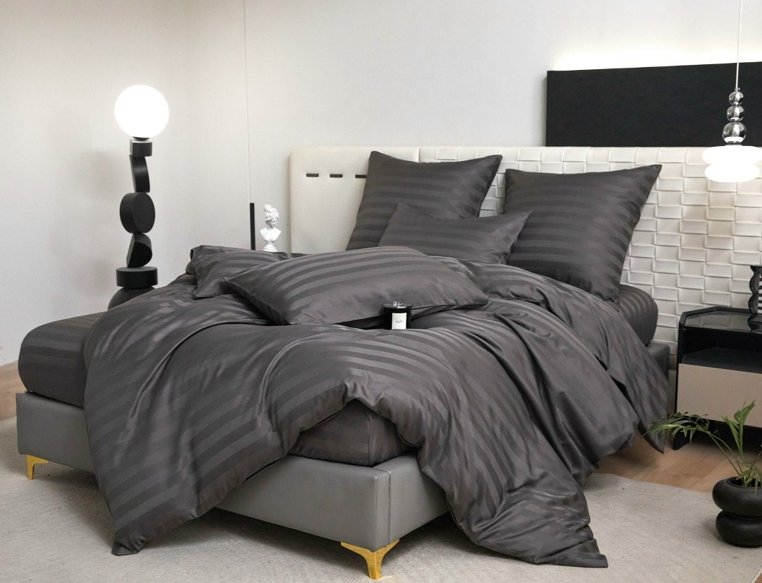 постельное белье страйп сатин,комплект постельного белья страйп сатин,комплект постельного белья евро страйп сатин,постельное белье евро страйп-сатин,постельное белье 2 спальное сатин страйп