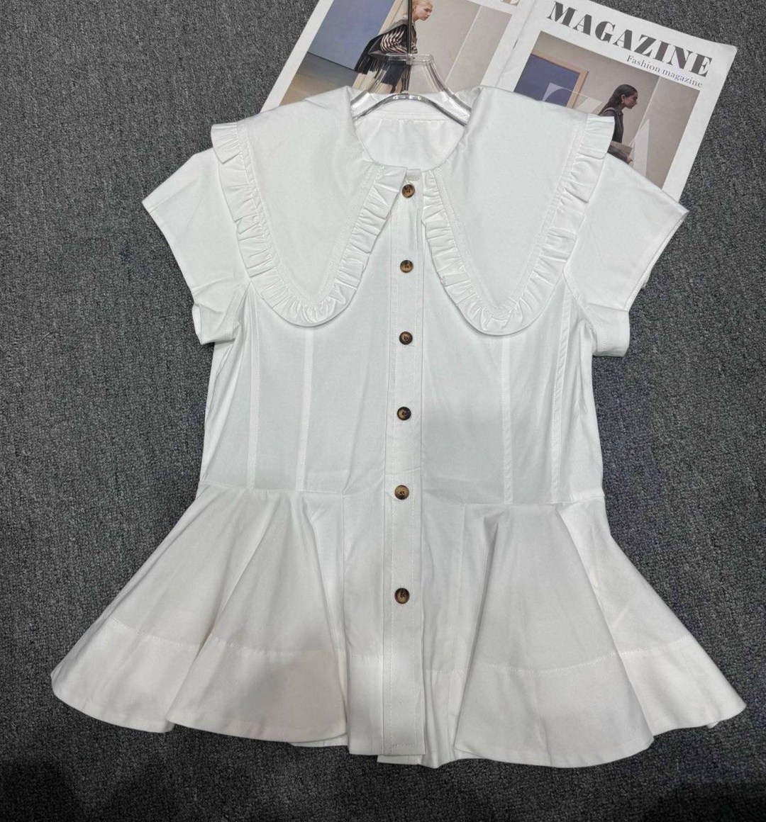 блузка с оборками,блузка для девочки,блузка модная,блуза с пуговицами,блузка школьная