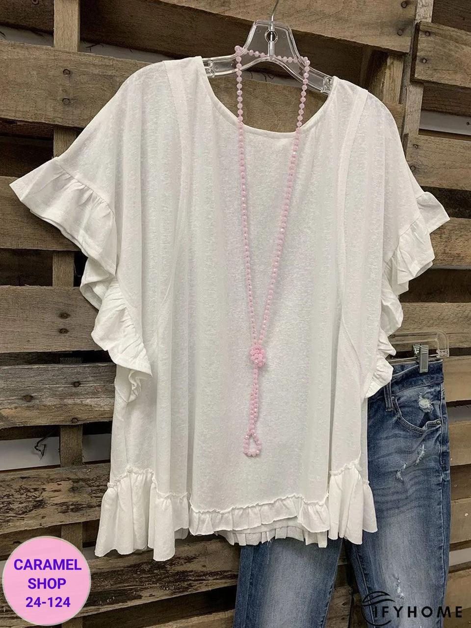 блузка свободного кроя,блузка женская,блузка бохо,блузка с оборками,повседневная блузка