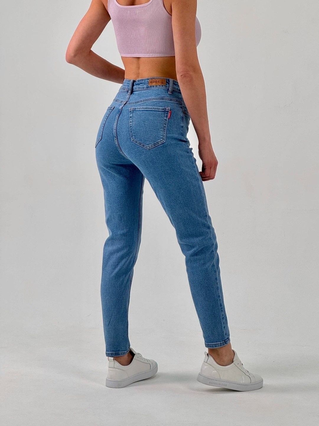 джинсы женские,джинсы бананы женские,джинсы мом бананы с высокой посадкой stepqueen,джинсы женские a passion play sq66754 голубые,джинсы мом бананы с высокой посадкой