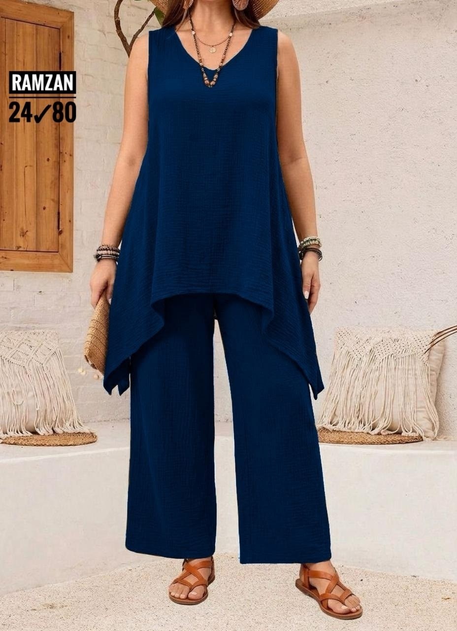 одежда для полных,комплект женских,летняя одежда для женщин,шифоновый брючный костюм,широкие брюки