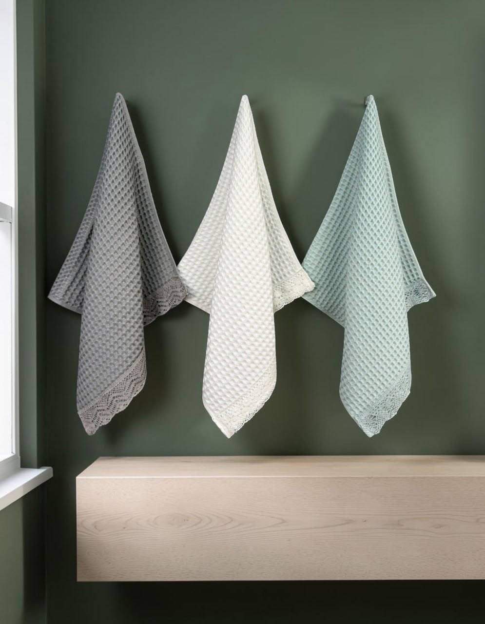 набор полотенец,набор вафельные полотенца,набор кухонные полотенец,полотенца вафельные,подарочные наборы полотенец