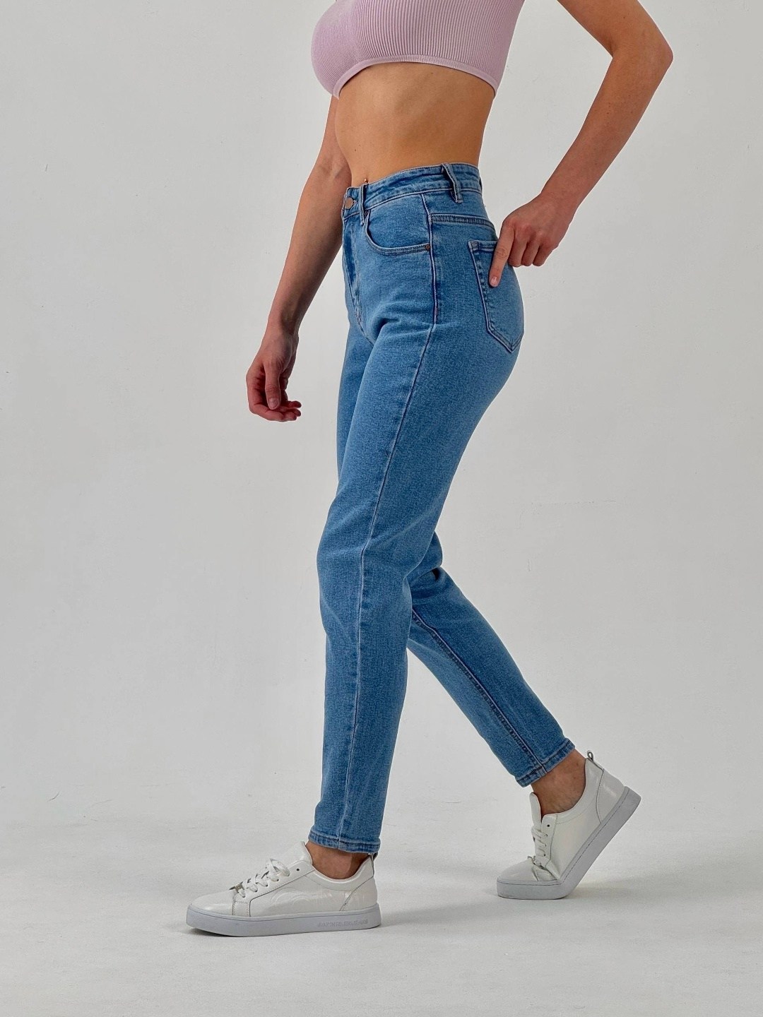 джинсы женские,джинсы бананы женские,джинсы мом бананы с высокой посадкой stepqueen,джинсы женские a passion play sq66754 голубые,джинсы мом бананы с высокой посадкой