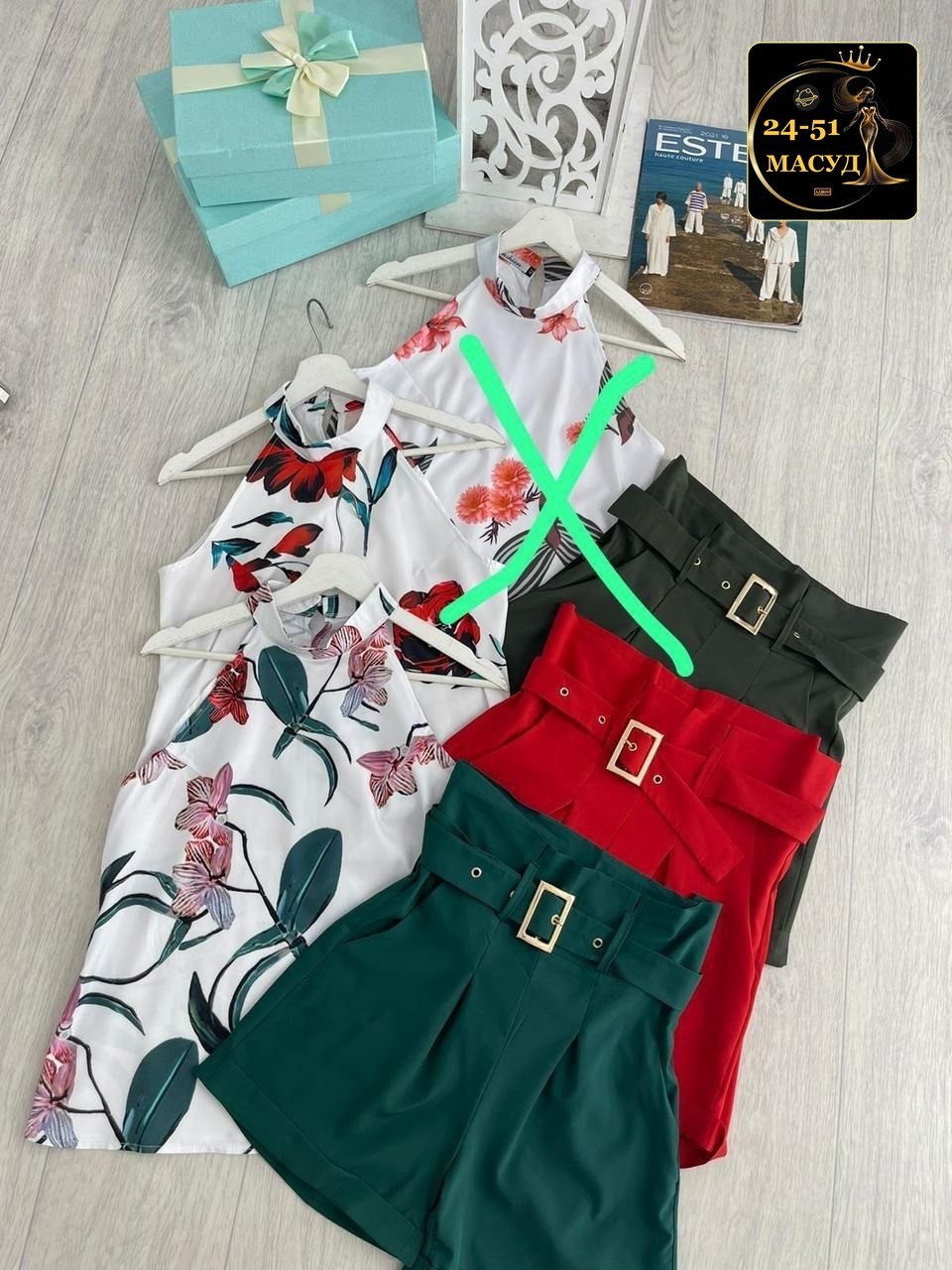 женские летние комплекты,женские комплекты из топа,шорты женские с,шорты с высокой талией,женский костюм шорты