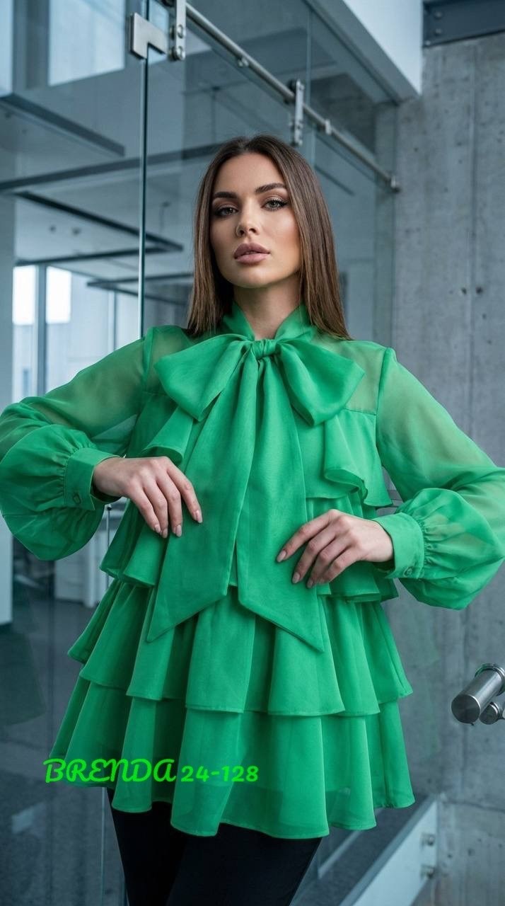 блузка с оборками,блузка шифоновая,блузка с рюшами,блузка с бантом,блузка женская шифоновая