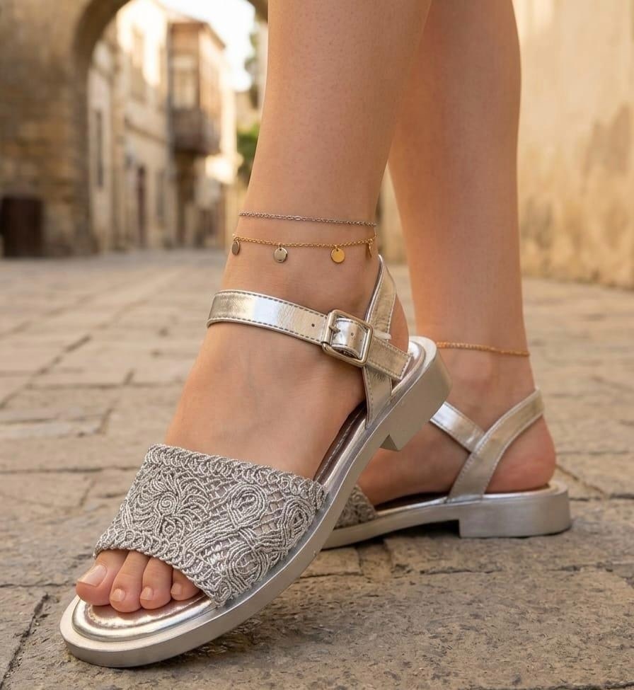 босоножки cандалии,плоские сандалии,вязаные тапочки, женская,летняя