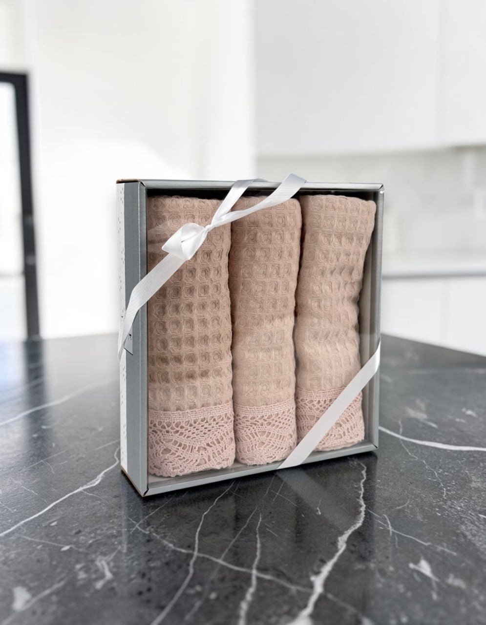 набор полотенец,набор вафельные полотенца,набор кухонные полотенец,полотенца вафельные,подарочные наборы полотенец