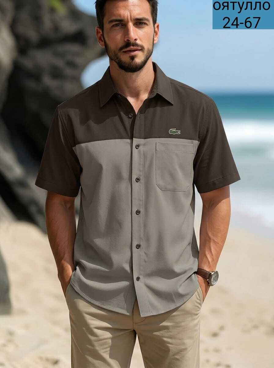 повседневная рубашка,летние рубашки,рубашка мужская,мужская повседневная рубашка,рубашка мужская с короткими рукавами