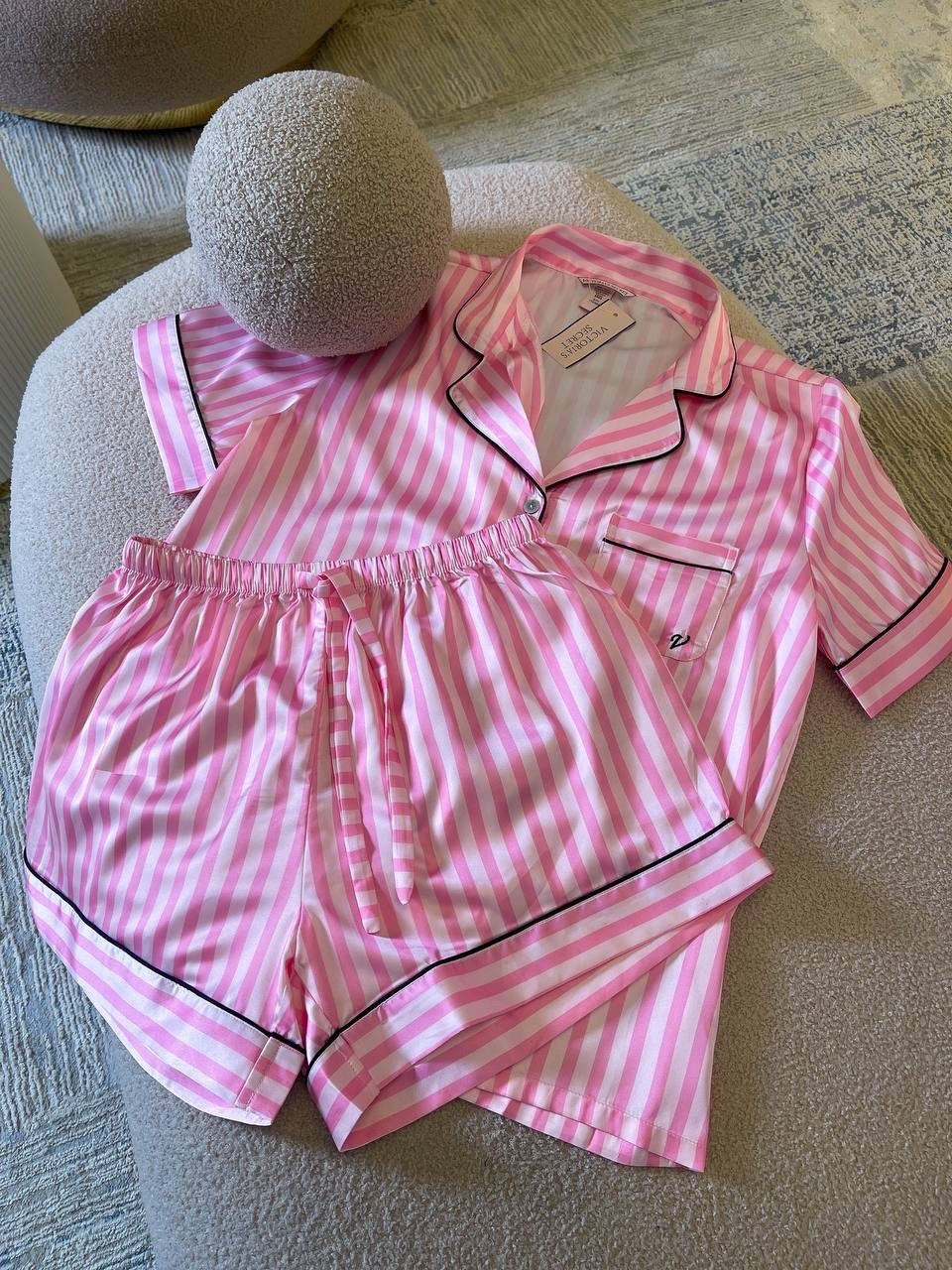 пижама женская,пижама комплект,пижама,женская шелковая атласная пижама в полоску,пижама шелковая