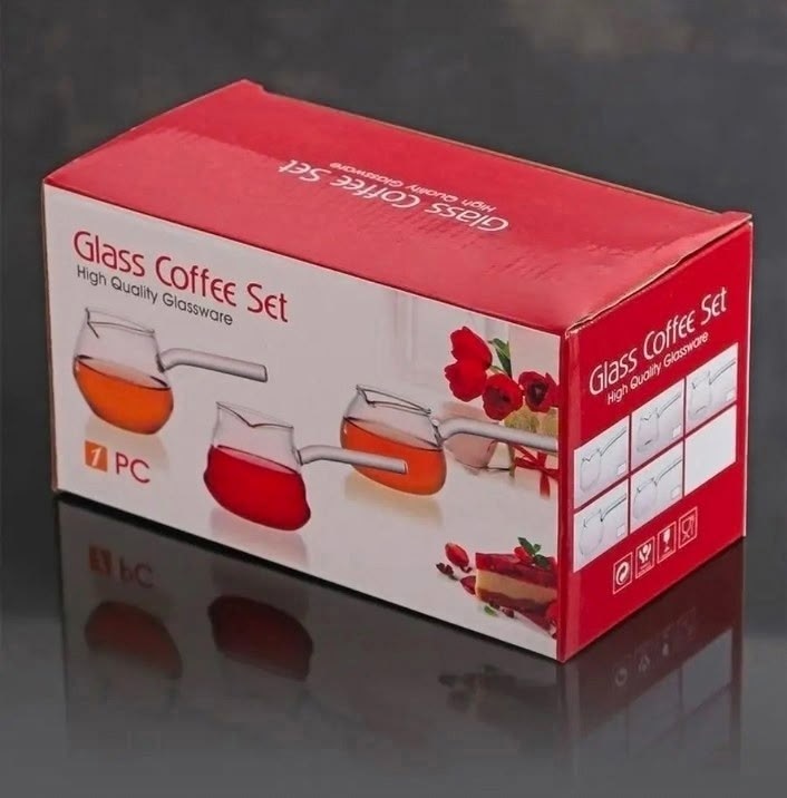 стеклянная турка,турка для кофе стеклянная,турка,турка стеклянная студио 650,стеклянное чайники