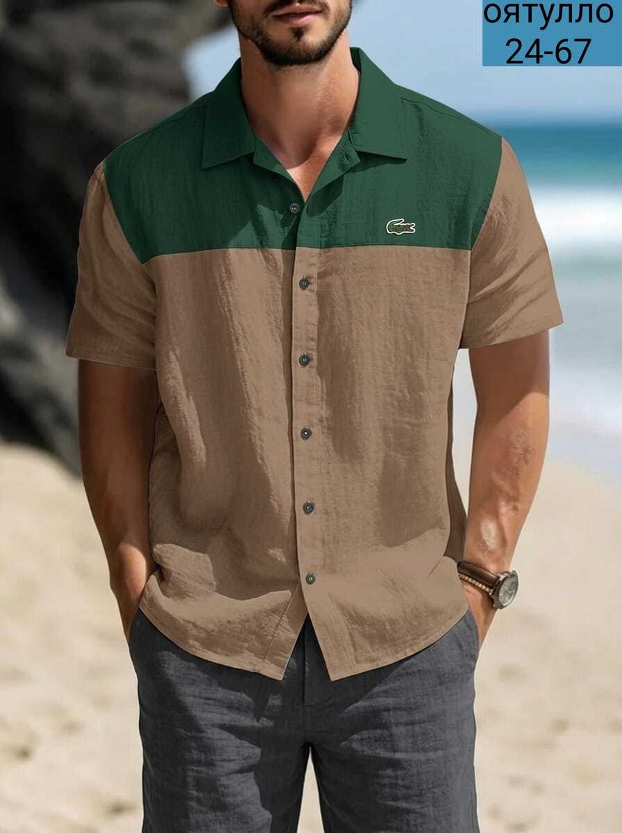 повседневная рубашка,летние рубашки,рубашка мужская,мужская повседневная рубашка,рубашка мужская с короткими рукавами