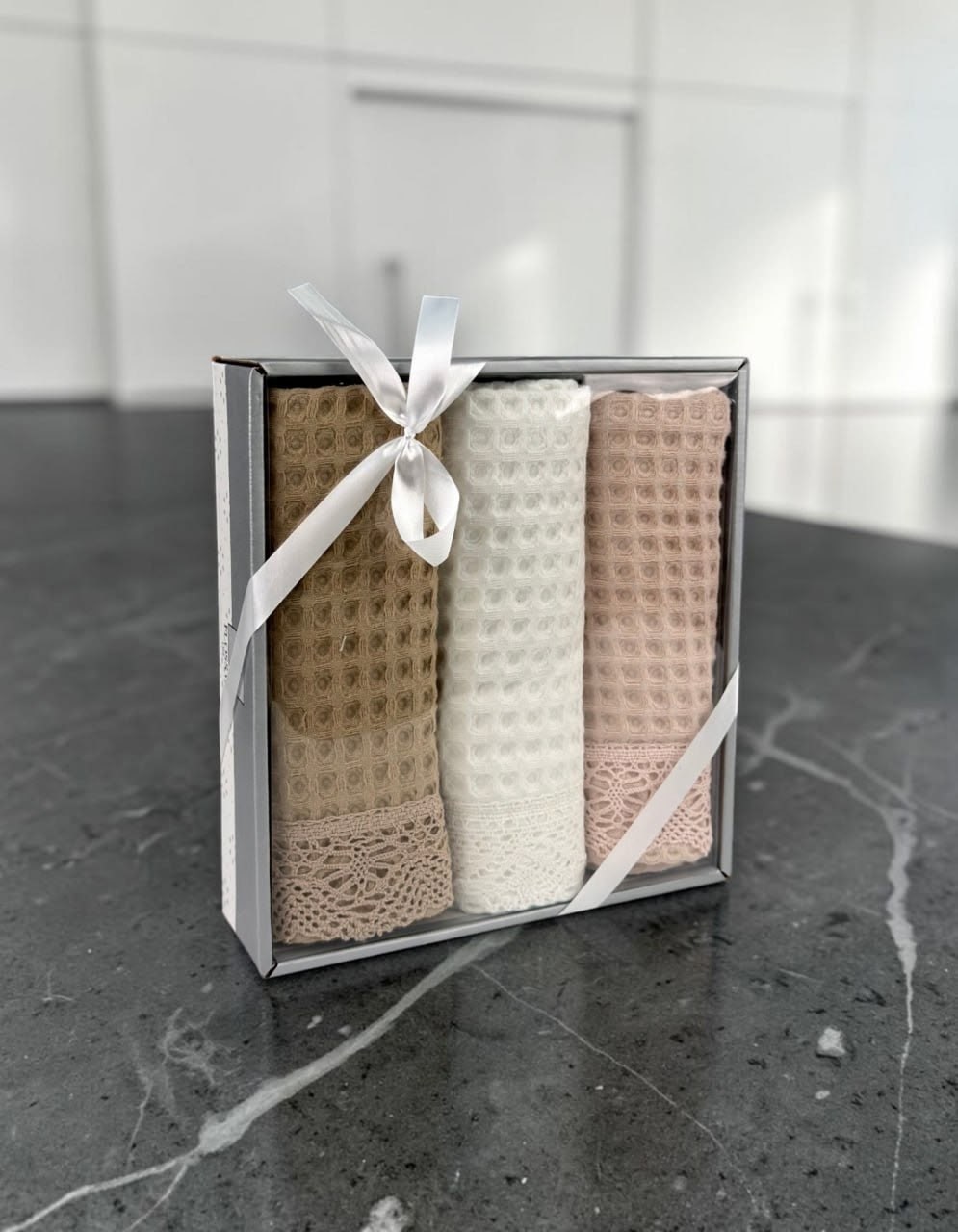 набор полотенец,набор вафельные полотенца,набор кухонные полотенец,полотенца вафельные,подарочные наборы полотенец