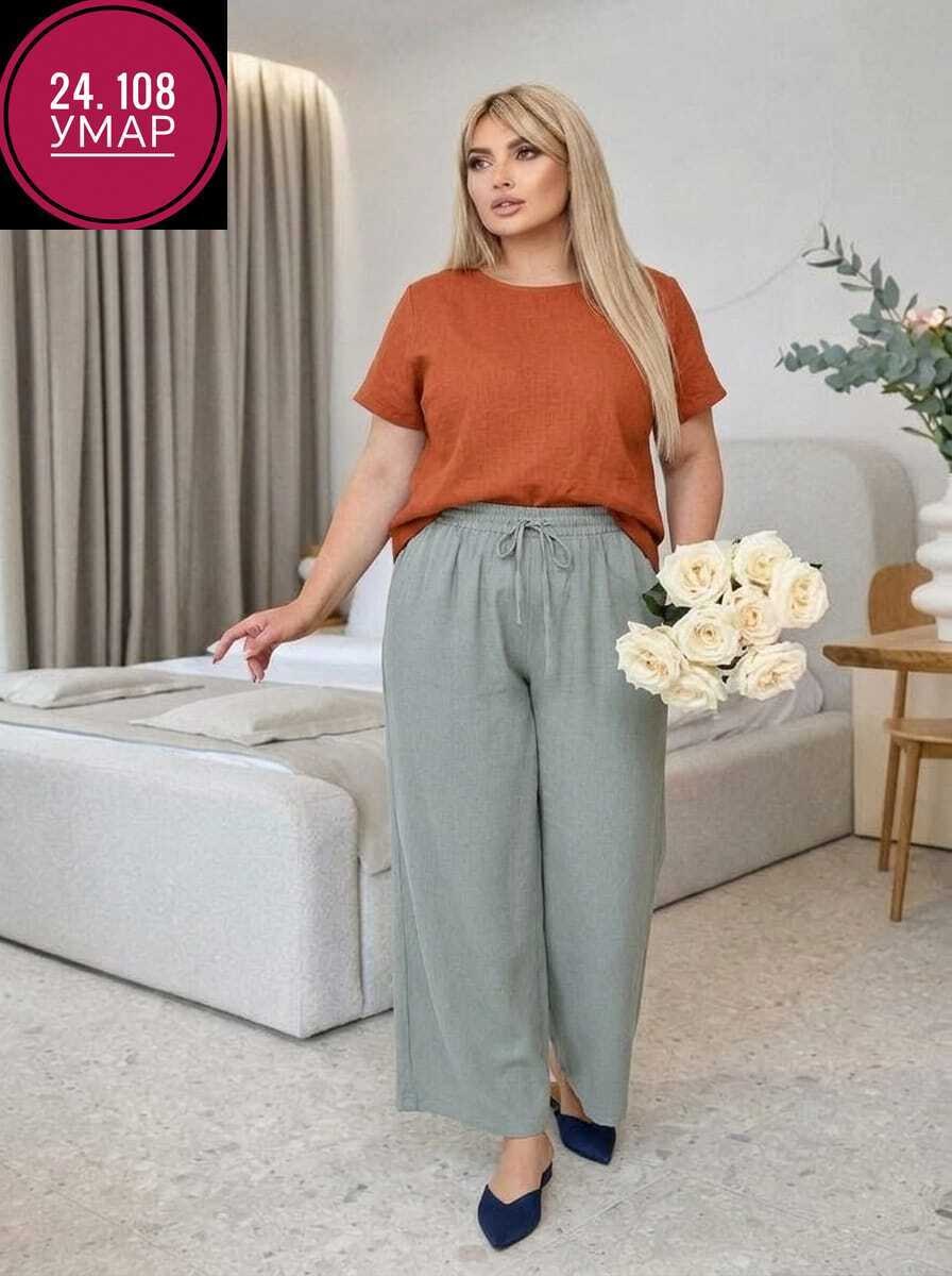 брюки палаццо летние,брюки для полных,женские брюки,широкие брюки,брюки женские широкие