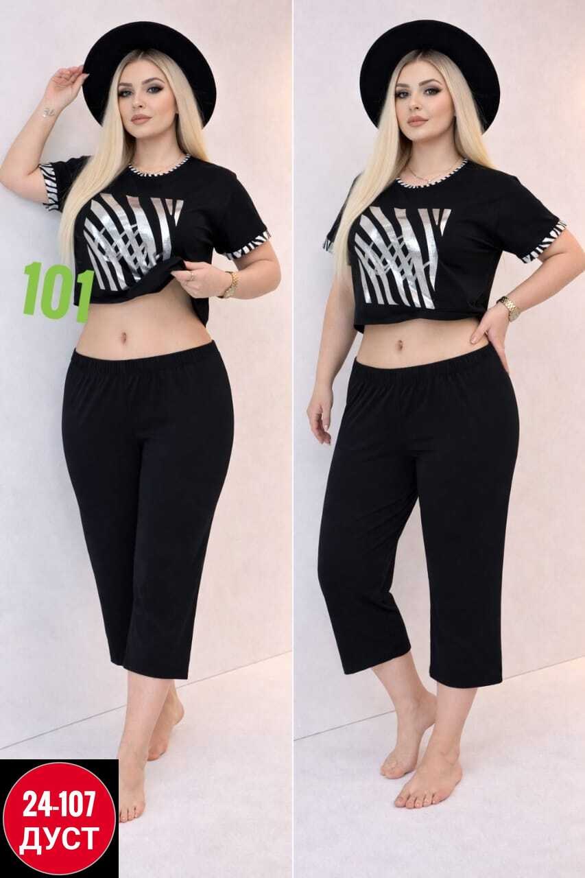 женская пижама с бриджами,пижама женская,пижама с бриджами,костюм пижама с бриджами хлопок большие размеры,пижама с бриджами большие размеры