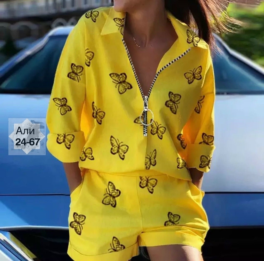 летние костюмы,костюм с принтом,костюм женский летний,женские летние комплекты,летняя элегантная женская рубашка