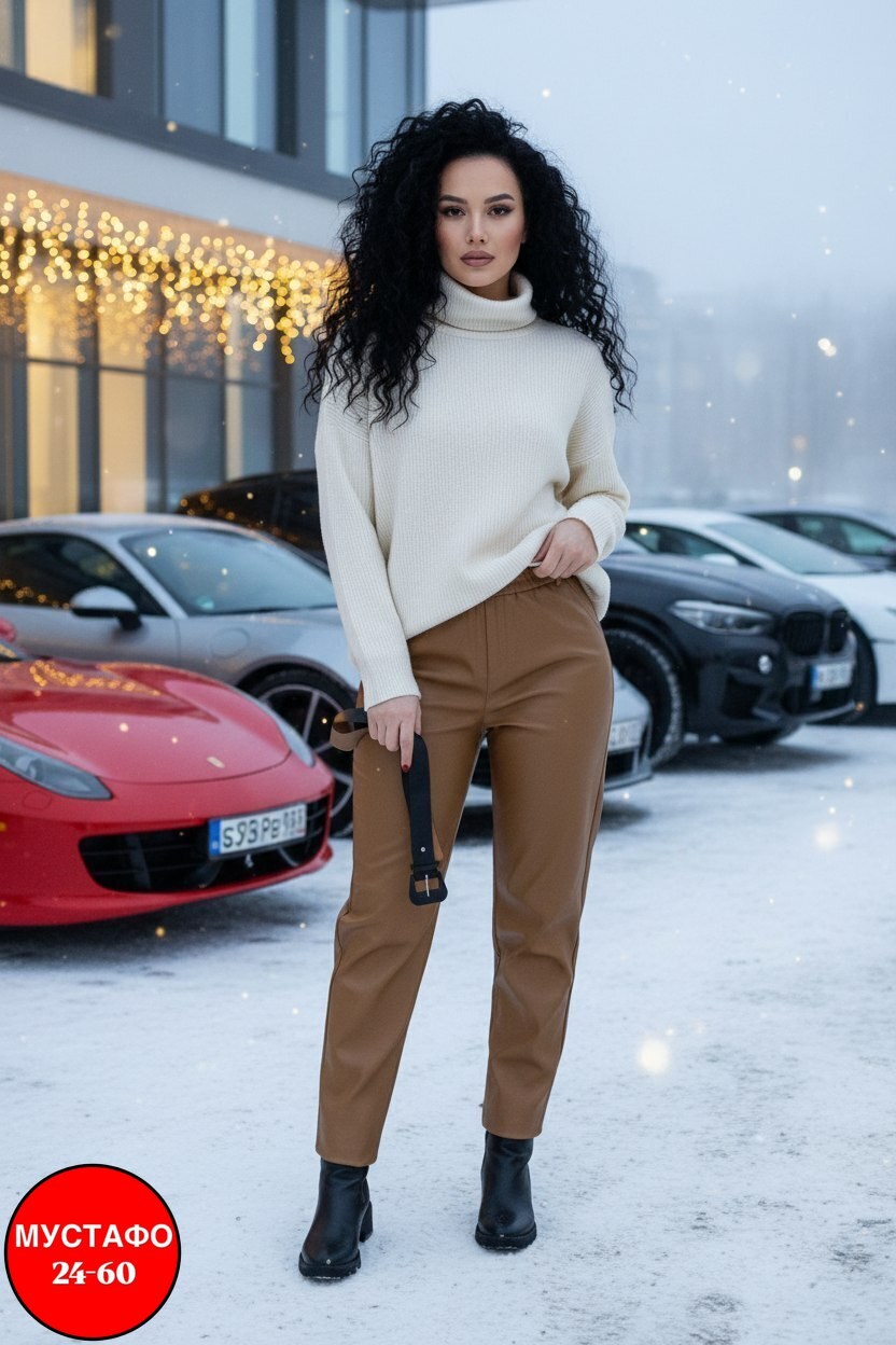 брюки из экокожи женские,брюки из экокожи,прямые брюки из экокожи,кожаные брюки женские,модные брюки