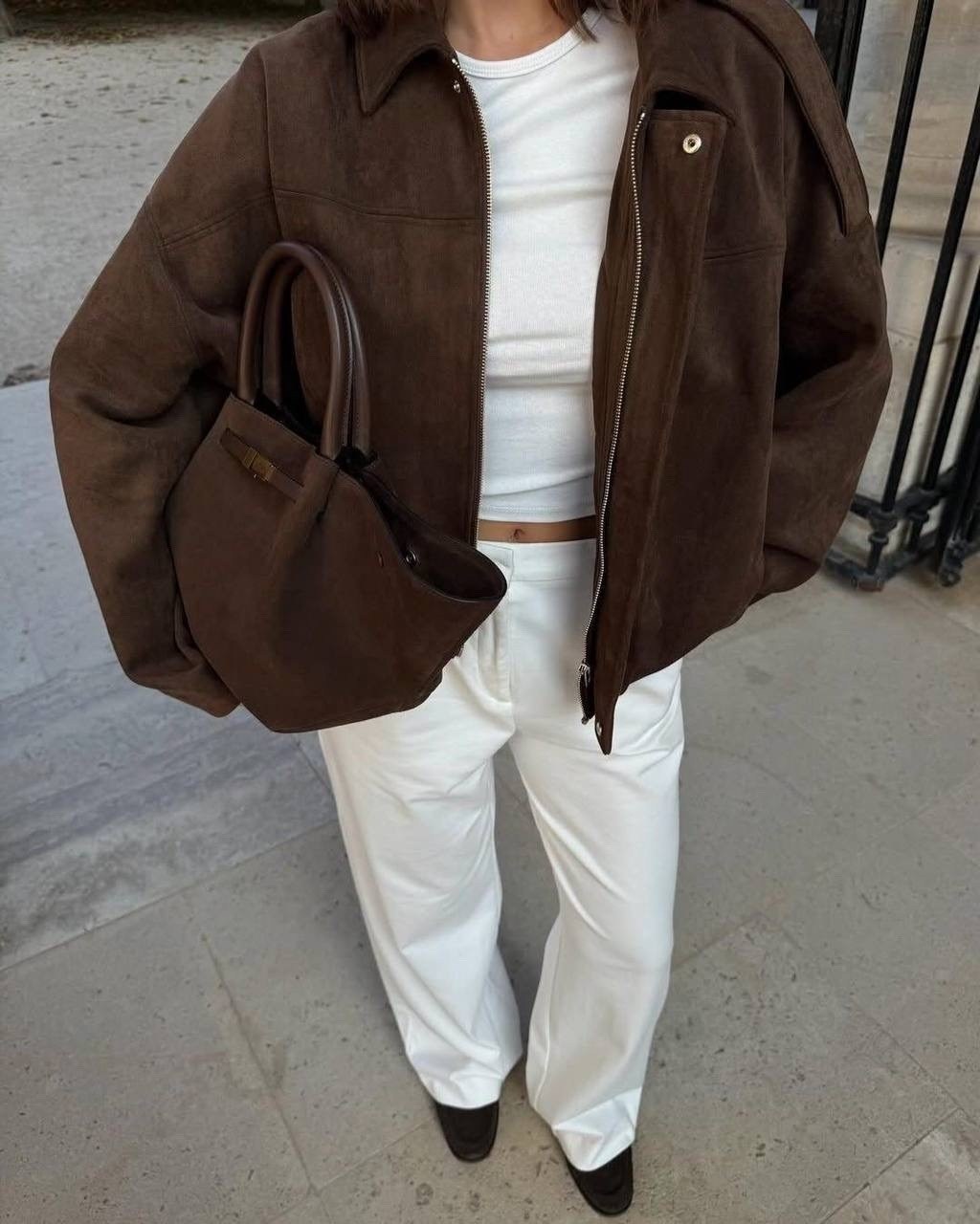 стильные наряды,замшевая куртка,куртка бомбер,кожаная куртка