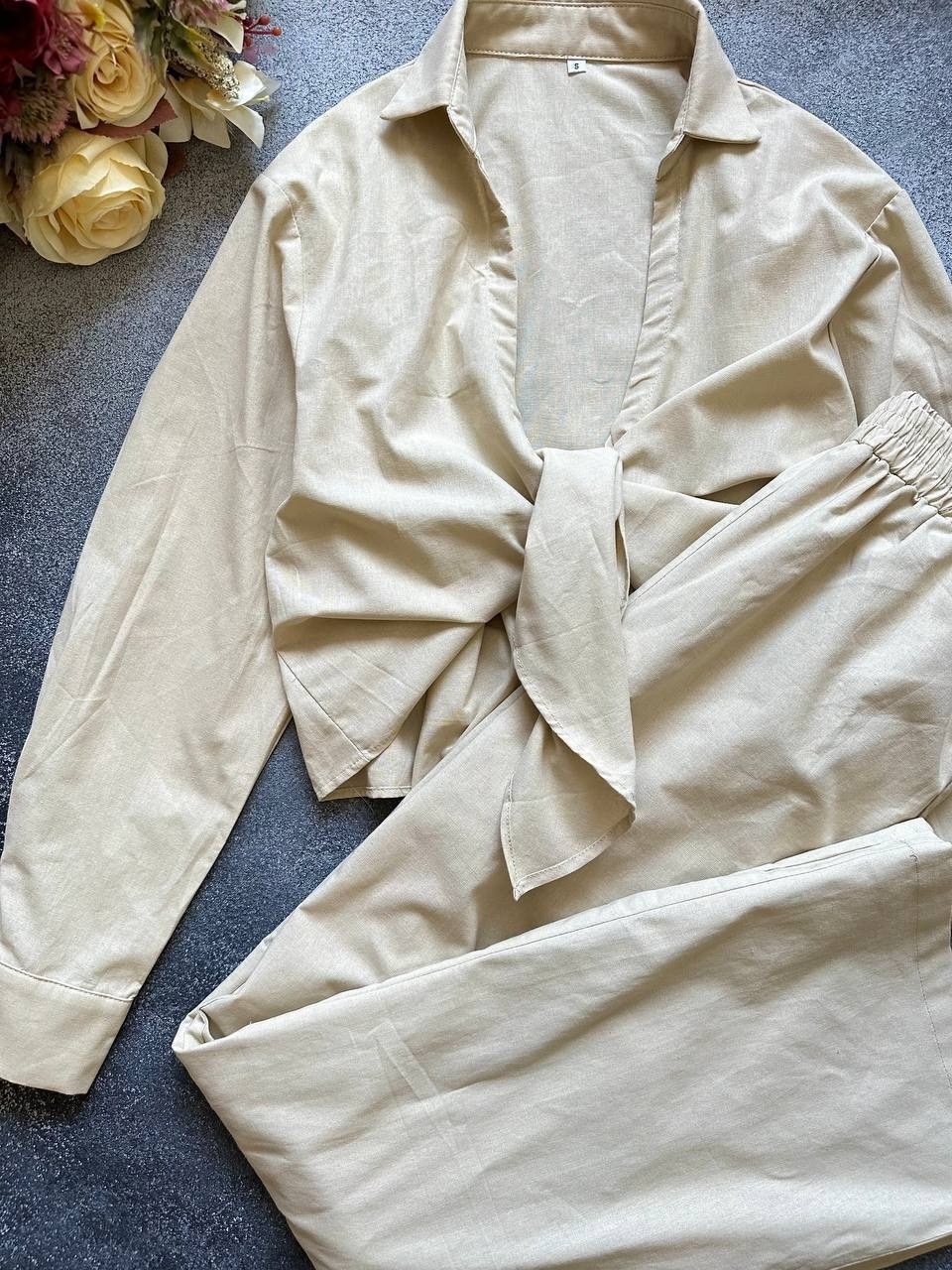 хлопковый костюм,женский костюм летний,брючный костюм летний,костюм с брюками,костюм женский льняной