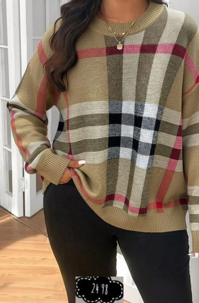 свитера женские,модный джемпер,кофта женская,свитер в клетку,женские джемпера