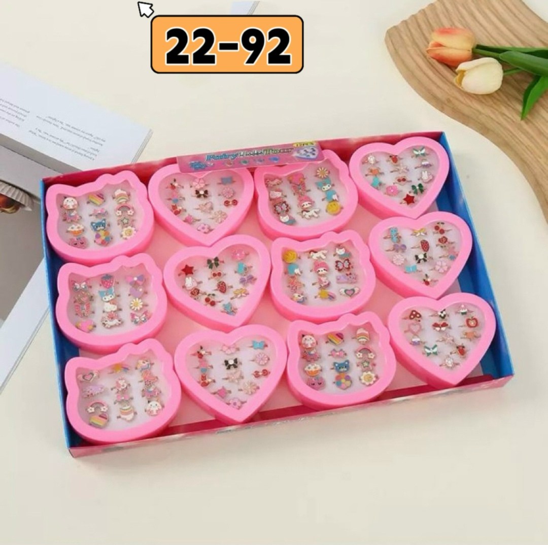 набор колечек для девочки,кольца для девочек набор,детские колечки,набор детских колечек,детские кольца